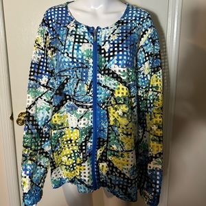 Women’s Multicolored Mesh Jacket